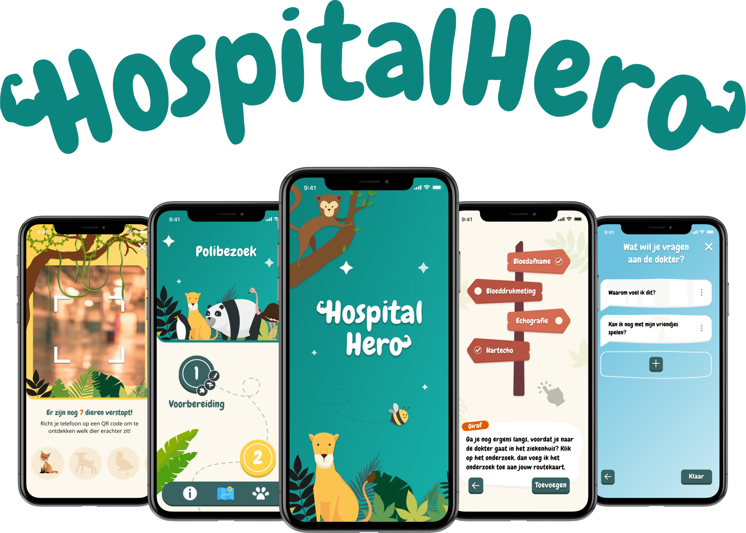 Goed voorbereid naar het ziekenhuis met de Hospital Hero app