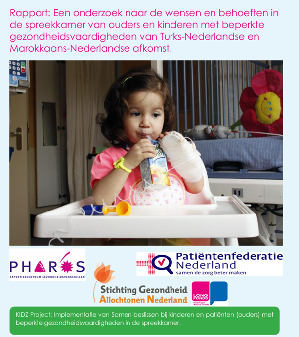 Implementatie samen beslissen bij beperkte gezondheidsvaardigheden (interculturureel)